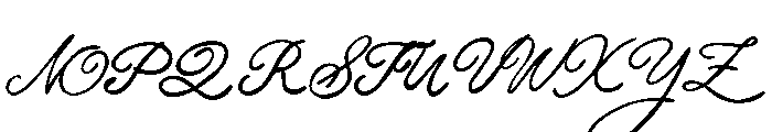Casa Sol Script Regular Font UPPERCASE