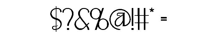 CasabaMelon Font OTHER CHARS