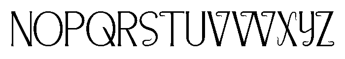 CasabaMelon Font UPPERCASE
