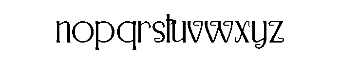 CasabaMelon Font LOWERCASE
