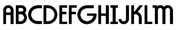 Casava Font UPPERCASE