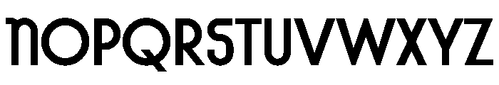Casava Font UPPERCASE