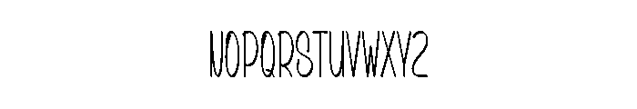 Casberry Font UPPERCASE