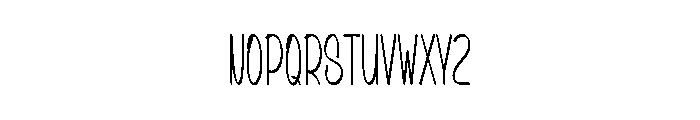 Casberry Font LOWERCASE