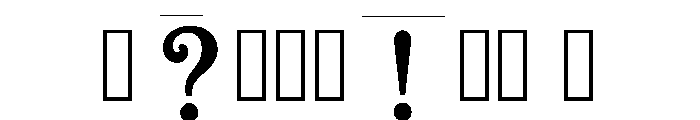 Casea Regular Font OTHER CHARS
