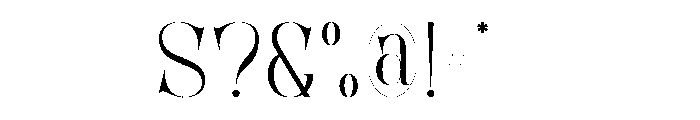 Casho Font OTHER CHARS