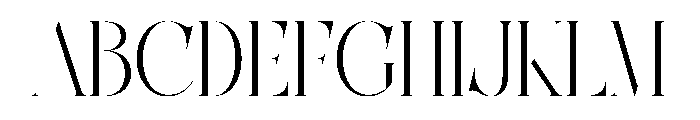 Casho Font UPPERCASE