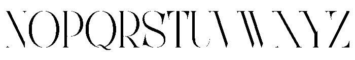 Casho Font UPPERCASE