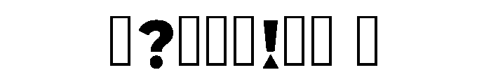 Casia Regular Font OTHER CHARS