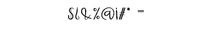 Casing1 Font OTHER CHARS