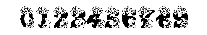 Caskford Easter Font OTHER CHARS