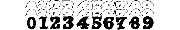 Caskford Stacked Font OTHER CHARS
