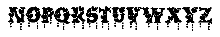 Caskford Valentine Font LOWERCASE