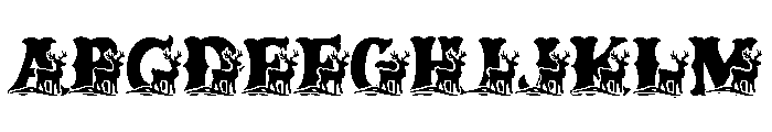 Caskford Winter Font UPPERCASE
