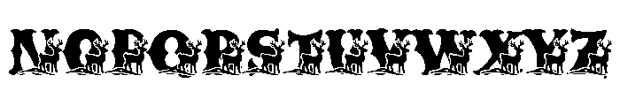 Caskford Winter Font UPPERCASE