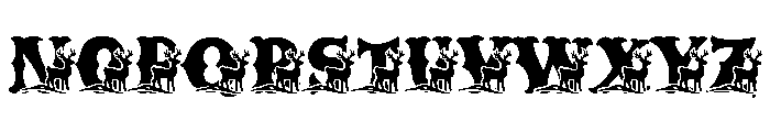 Caskford Winter Font LOWERCASE