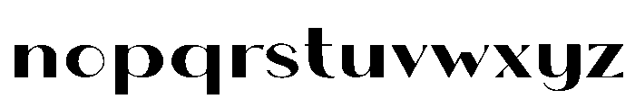 Casova Font LOWERCASE