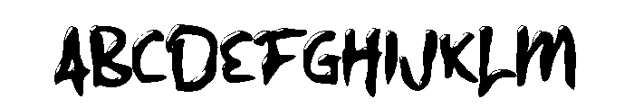 Cassia Font UPPERCASE