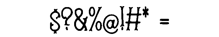 Cast_a_Spell Font OTHER CHARS