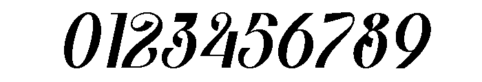 Castela Italic Font OTHER CHARS