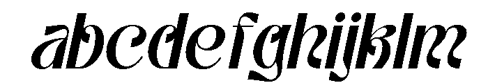Castela Italic FONT