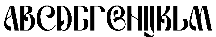 Castela Regular Font UPPERCASE
