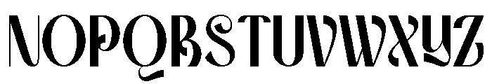 Castela Regular Font UPPERCASE