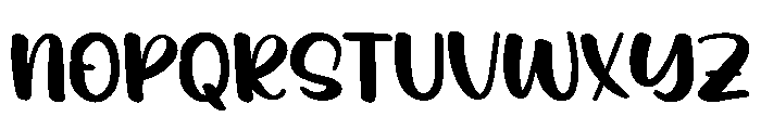 Caster Script Font UPPERCASE