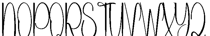 Casterly Font UPPERCASE
