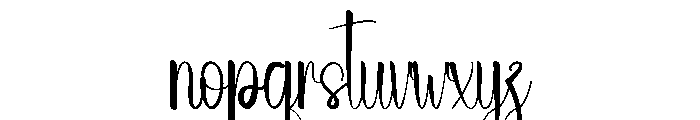 Casterly Font LOWERCASE