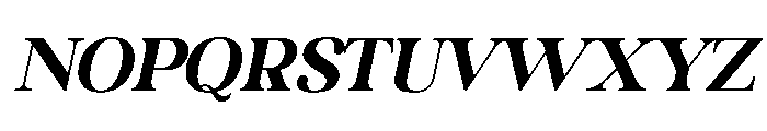 Castina Editorial Exp Slant Font UPPERCASE