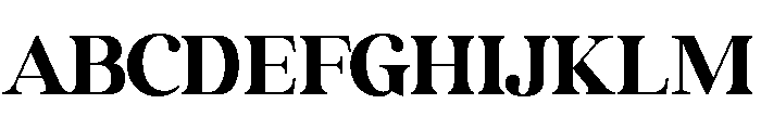 Castina Editorial Expanded Font UPPERCASE