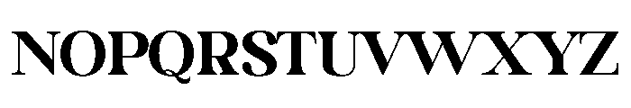 Castina Editorial Expanded Font UPPERCASE