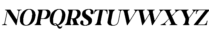 Castina Editorial Norm) Slant Font UPPERCASE