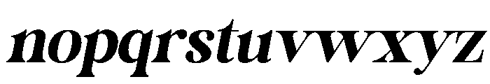 Castina Editorial Norm) Slant Font LOWERCASE