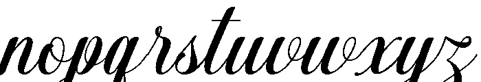 Castina Editorial Script Reg Font LOWERCASE