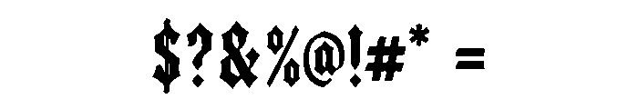 Castivora Font OTHER CHARS
