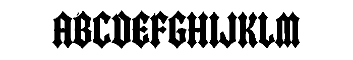 Castivora Font UPPERCASE