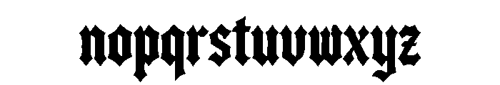 Castivora Font LOWERCASE