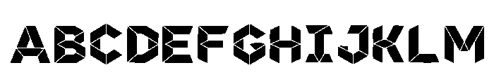 Castl Regular Font UPPERCASE