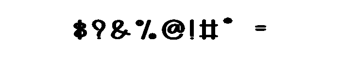 Castle Shield Font OTHER CHARS