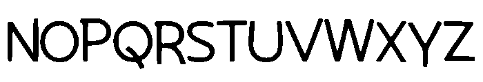 Casual_Canary Font UPPERCASE