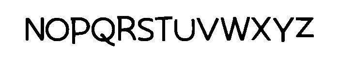 Casual_Canary Font LOWERCASE