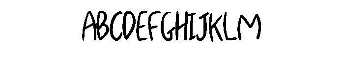Casual Handwriting By S Regular FONT