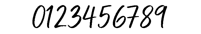 Casual Handwriting Font OTHER CHARS