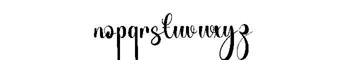 Casualday Font LOWERCASE