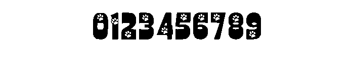 Cat Birthday Regular Font OTHER CHARS