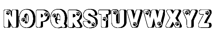 Cat Bold Regular Font LOWERCASE
