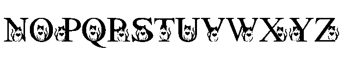 Cat Club Font UPPERCASE
