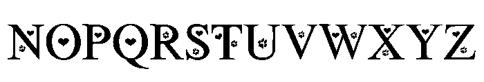 Cat Club Font LOWERCASE